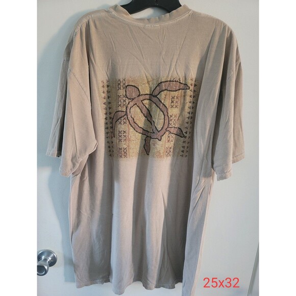 Vintage Kona Coffee Stained Hawaii Crazy Shirt Tee - Picture 7 of 8